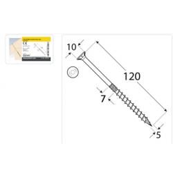 DMX  310608 - CS 06080 Wkręt ciesielski 6x80 - (200/op) 